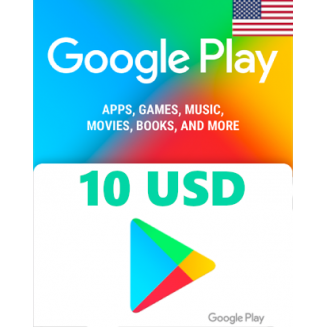 Google Play 10 USD - 2