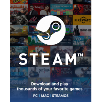 Steam 100 USD - 1