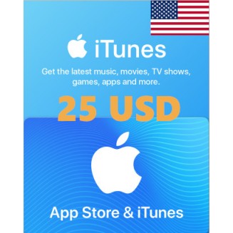 iTunes 25 USD - 2