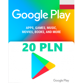 Google Play 20 PLN - 2
